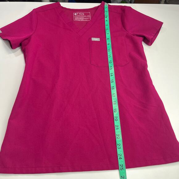 Figs Scrub Set Womens Dark Magenta Boston Slim Jogger Pant XSP Catarina Top XXS - Picture 11 of 16